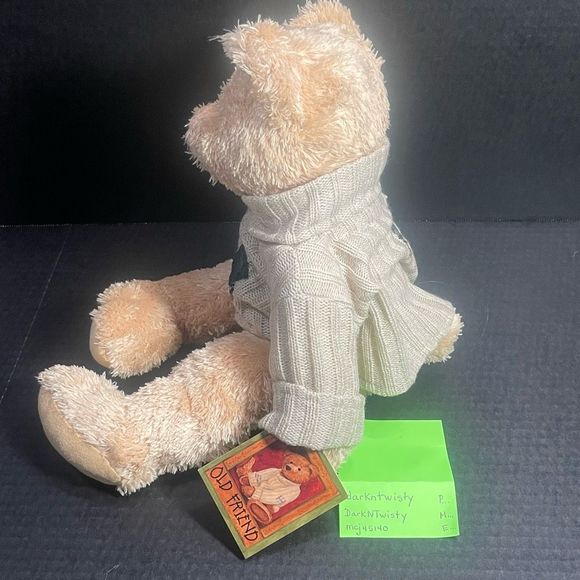 BNWT Old Friend Teddy Bear! It takes a long time to grow and old friend! - Picture 2 of 14